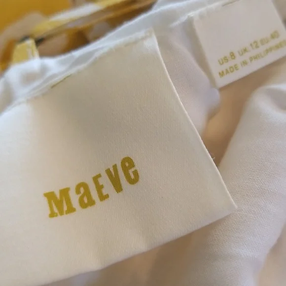 Maeve Anthropologie Goldenrod Spaghetti Strap Sleeveless Pant Jumpsuit Size 8 - Picture 8 of 10